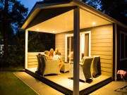 Veranda by night verandachalet