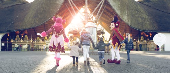Efteling - Pardoes en Pardijn bij hoofdentree 2015