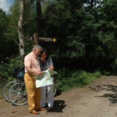 Kaartlezen fietstocht De Ullingse Bergen
