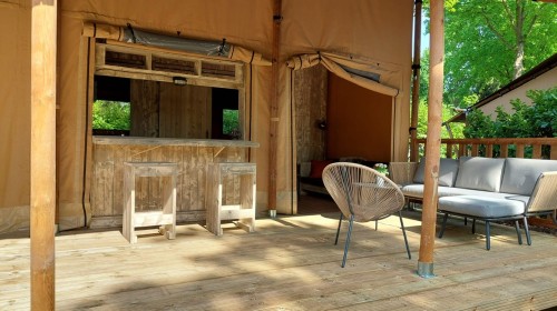 Veranda Hooglanderlodge