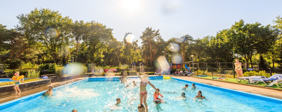 Ullingse Bergen Camping Noord Brabant zwembadpret